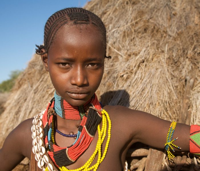 Hamer village, Turmi, South Ethiopia